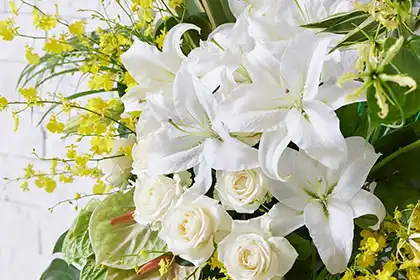 供花